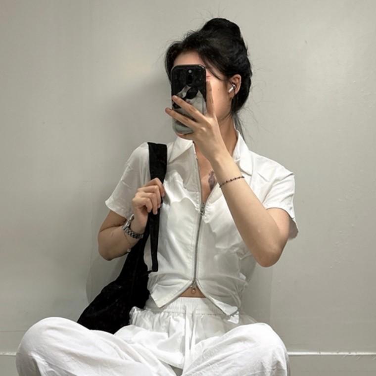 투웨이 슬림핏재킷 여성 카라 가을재킷 반팔 바람막이 데일리재킷 아우터