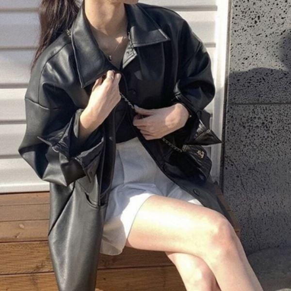 여성 오버핏재킷 오버핏 여성아우터재킷 자켓 봄 가을재킷 멋스러운 여자재킷