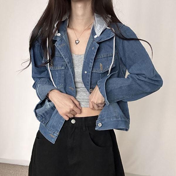 데일리재킷 정장재킷 여성자켓 패션 청 여자재킷 슬림핏재킷 가을재킷