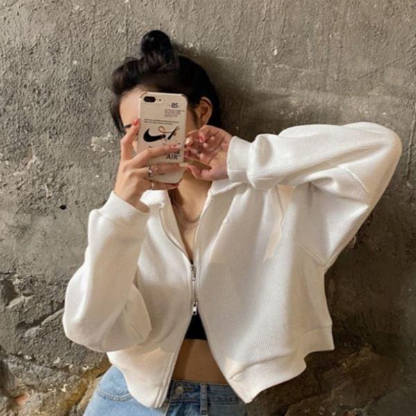 크롭양지퍼여성자켓 슬림핏재킷 겨울재킷 캐주얼재킷 오버핏재킷 가을재킷
