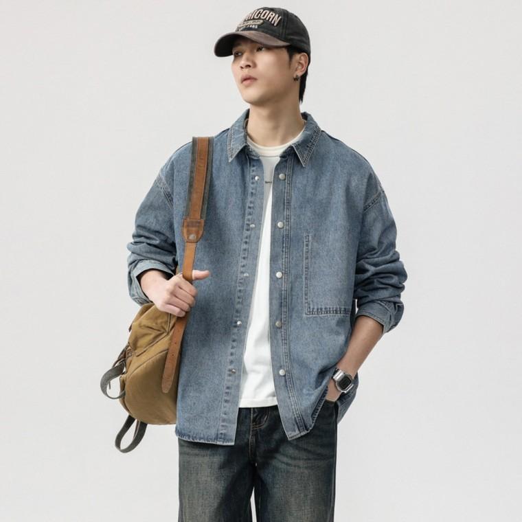 MFNC-040139 캐주얼재킷 오버핏재킷 가을재킷 심플 루즈핏 여성자켓