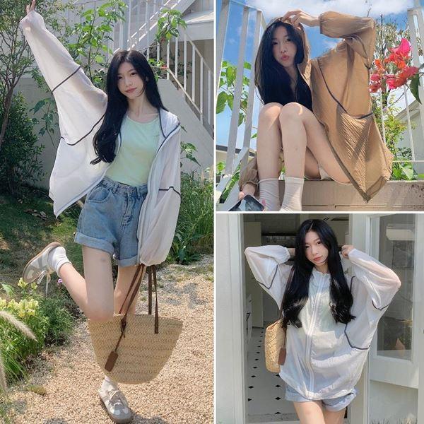 데일리재킷 슬림핏재킷 가을재킷 자전거 바람막이 여자재킷 캐주얼재킷
