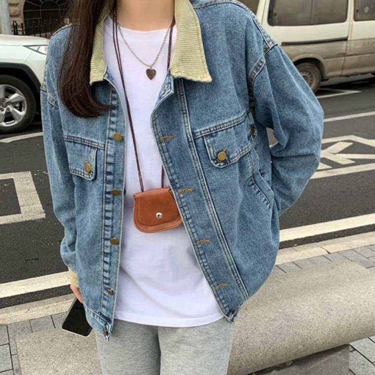 가을재킷 슬림핏재킷 데님 자켓 정장재킷 여자재킷 점퍼 여성아우터재킷