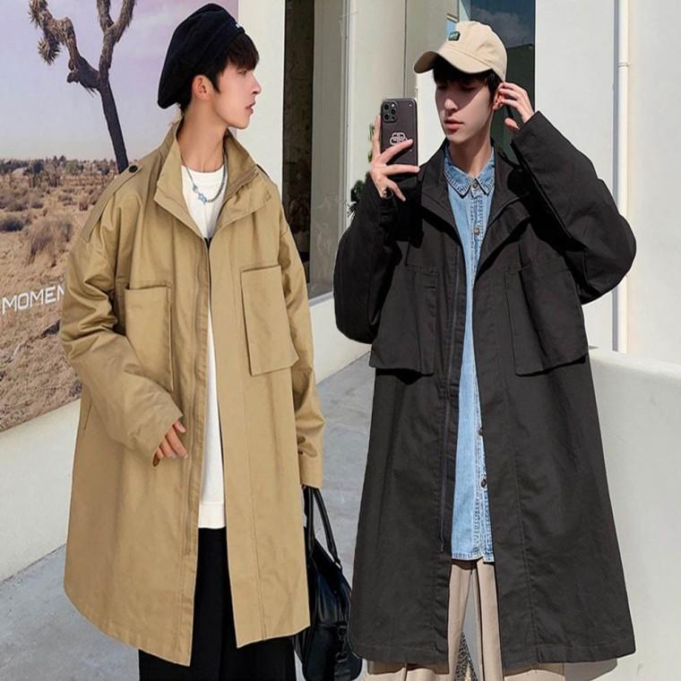 남자 트렌치 아우터 점퍼 간절기 자켓 봄가을 야상