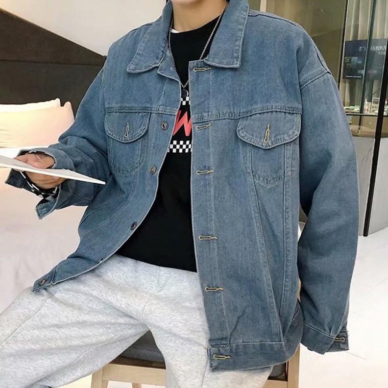 남자재킷 데님 남성 남성자켓 남성아우터 베이직 가을 포켓 캐주얼재킷