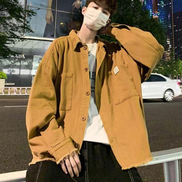 오버핏 가을 트러커 오버핏재킷 기본재킷 캐주얼 간절기재킷 베이직 남자재킷