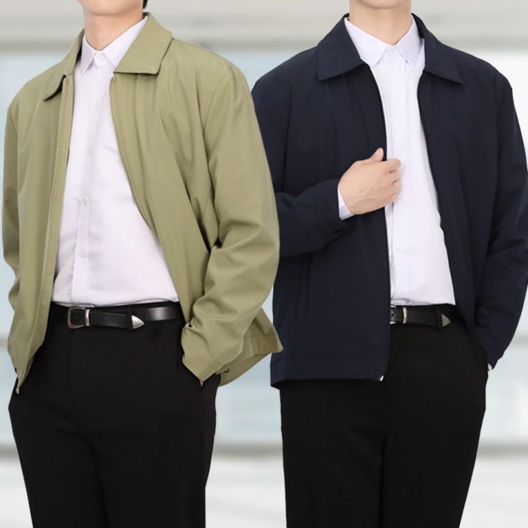 남성 숏 자켓 봄 캐주얼 가을 간절기 블레이저 블루종