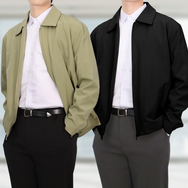 크롭자켓 남성 블루종 아우터 가을 블레이저
