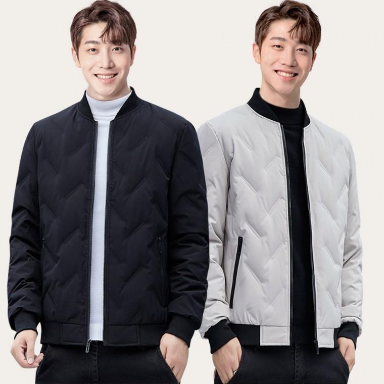 항공점퍼 패딩 자켓 가을 블루종 노카라 겨울 점퍼 잠바