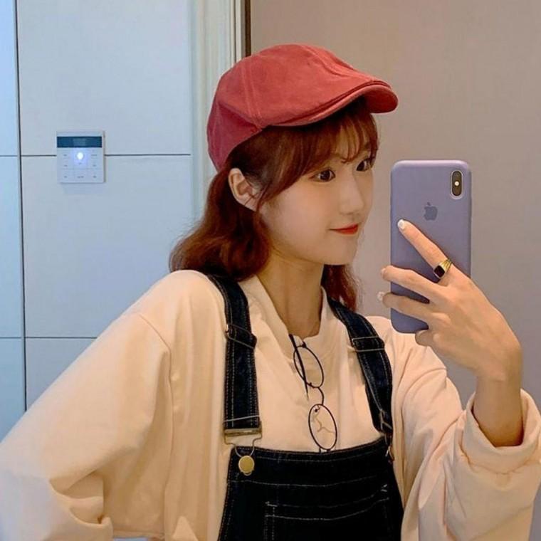 빈티지 여름 봄 사계절 데일리 여자헌팅캡 모자 헌팅캡 가을 패치 원픽