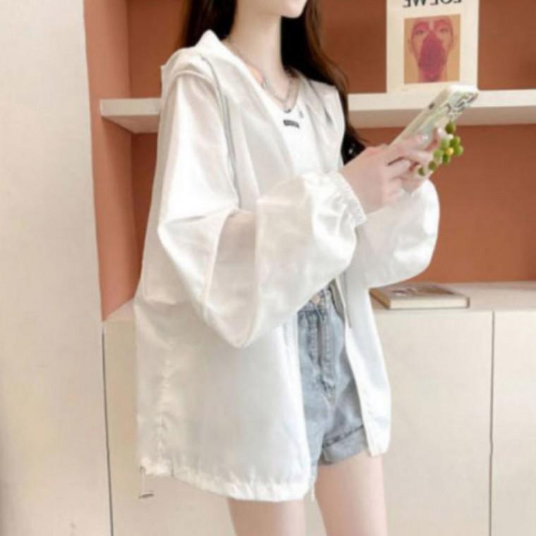 여성 루즈핏 바람막이 캐주얼 점퍼 잠바 봄 가을 간절기 아우터 데일리 방풍 자켓