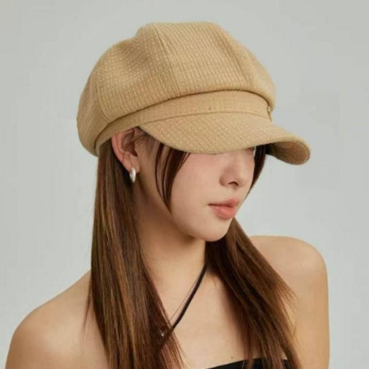 캡 패션 소프트 클래식 가을 뉴스보이캡 모던 여성 팔각 겨울 빵모자 데일리 모자