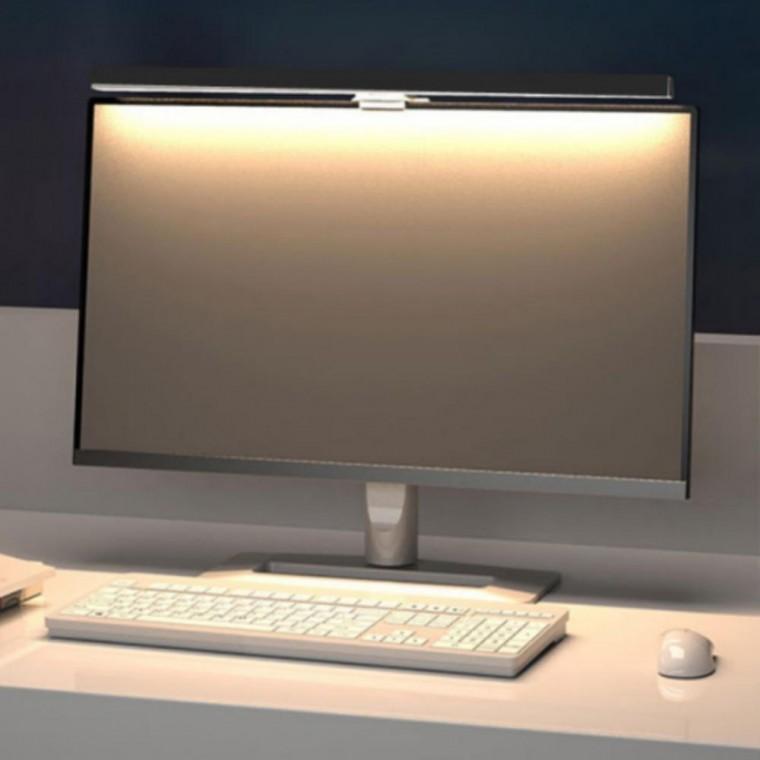 30S 램프 50cm 블랙 스크린바 모니터 와이드 조명 LED 스탠드