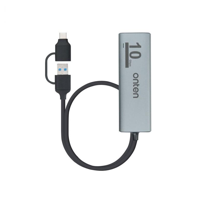 USB 3.2 C타입 A타입 4포트 허브 타입 4 IN 2 컴퓨터 데스크탑 PC 노트북 10Gbps