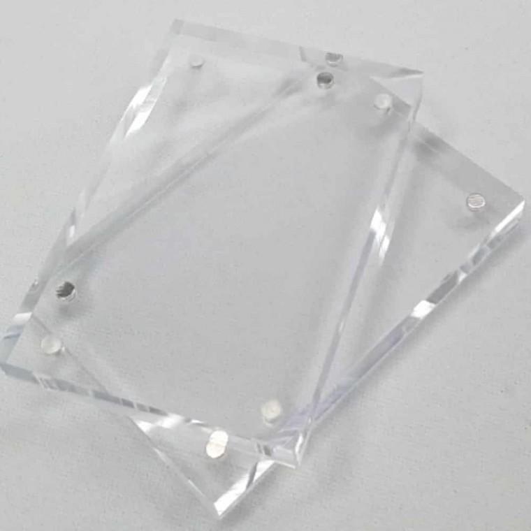 아크릴 자석 액자 60x90 책상액자 아크릴포토테이블 전시용액자 빈액자 스텐드액자 자석아크릴액자 열리는