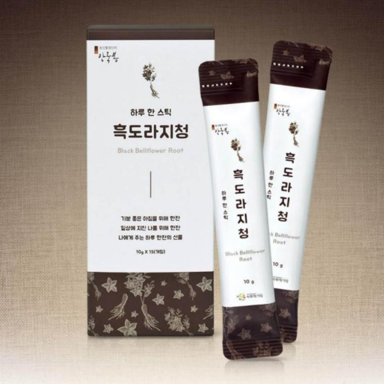 도라지액 농축액 산도라 지청 150g 기관지에좋은 음식