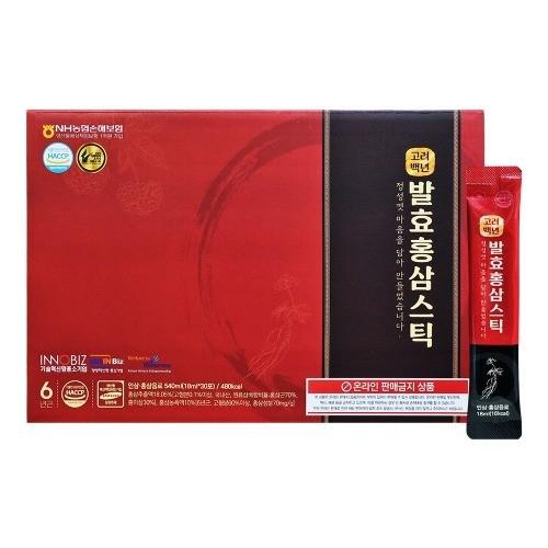 더존건강 - 고려백년 발효홍삼스틱 18ml x 30포