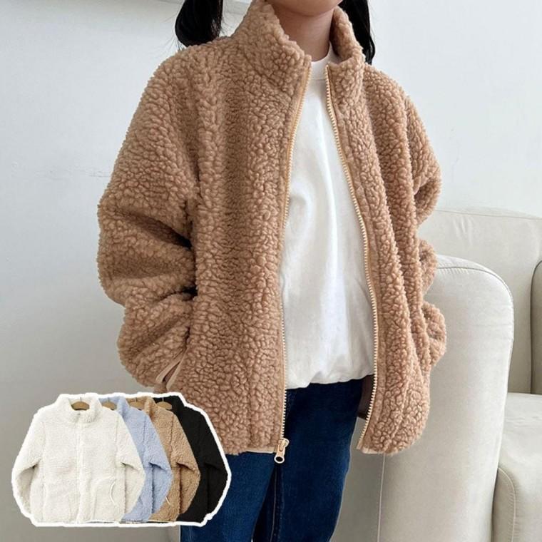 후리스 아동 겨울 방한점퍼 뽀글이 따뜻한 양털집업 뽀글이점퍼 잠바