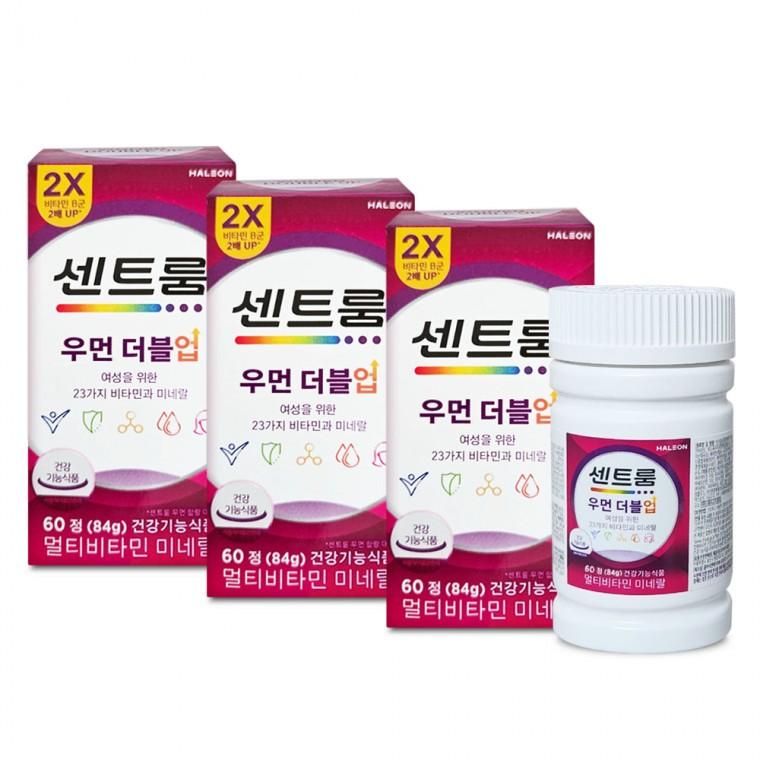 센트룸 우먼 더블업 60정 3개