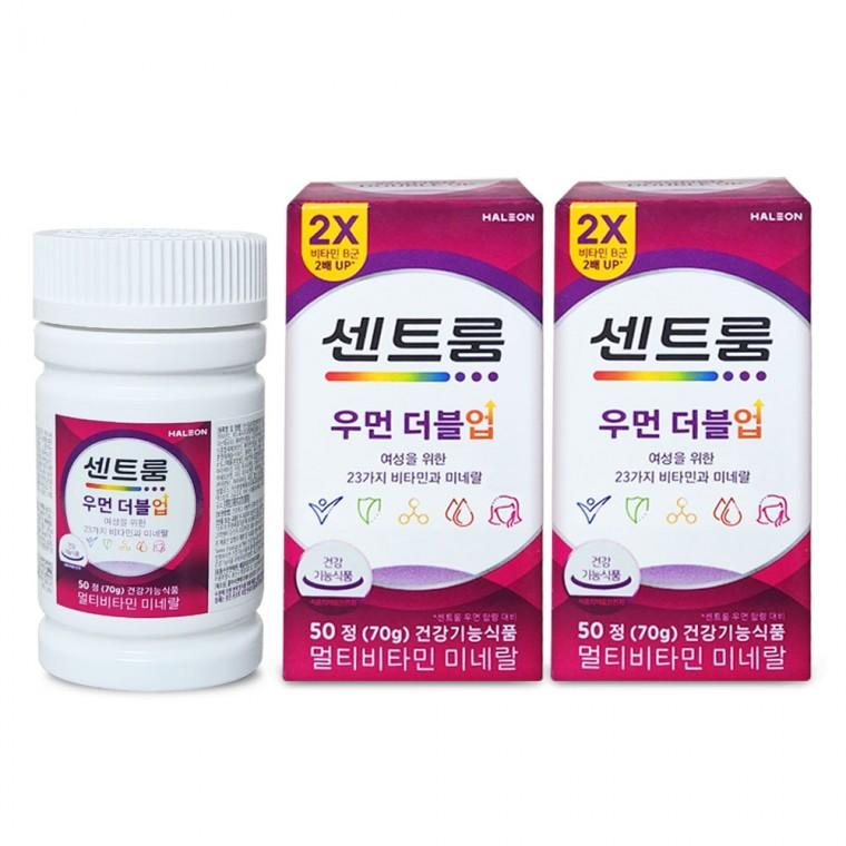 센트룸 우먼 더블업 50정 2개