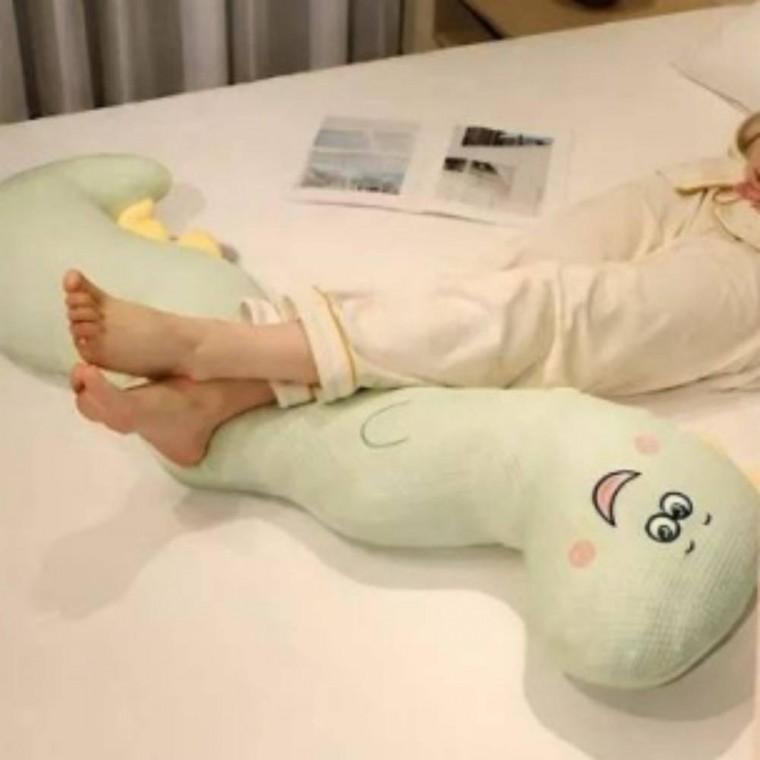 쿠션 냉감 바디필로우 옆으로자는 긴베개 다리올리는 인형