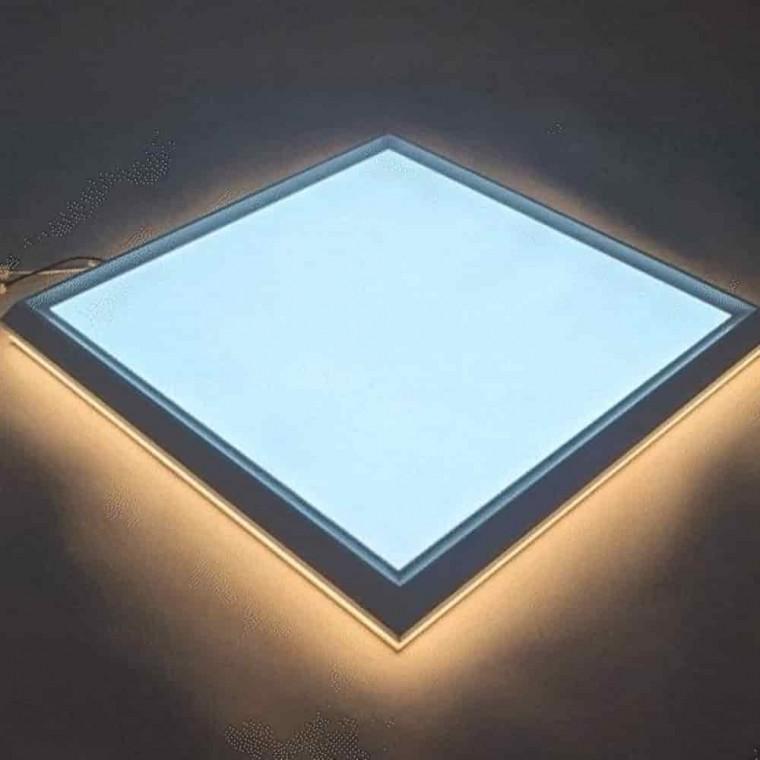 방등 LED 투톤사각 50W 주광 리모콘거실등 LED등 리모콘전등 아파트방등