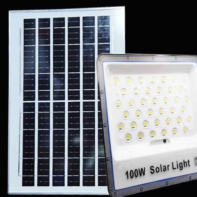 태양광 LED 투광등 100W 수목투사등 옥외투광기 옥외투광등 야외조명등