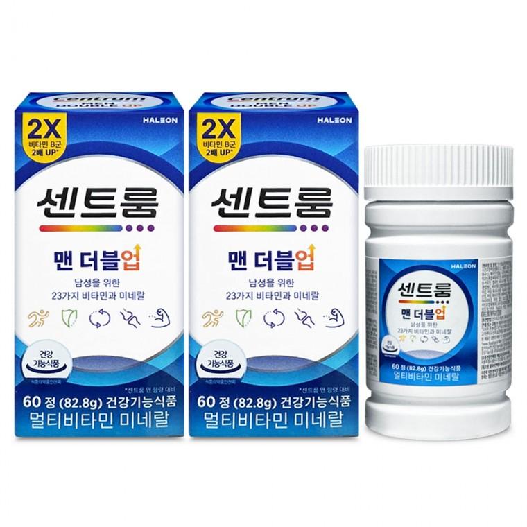 센트룸 맨 더블업 60정 2개