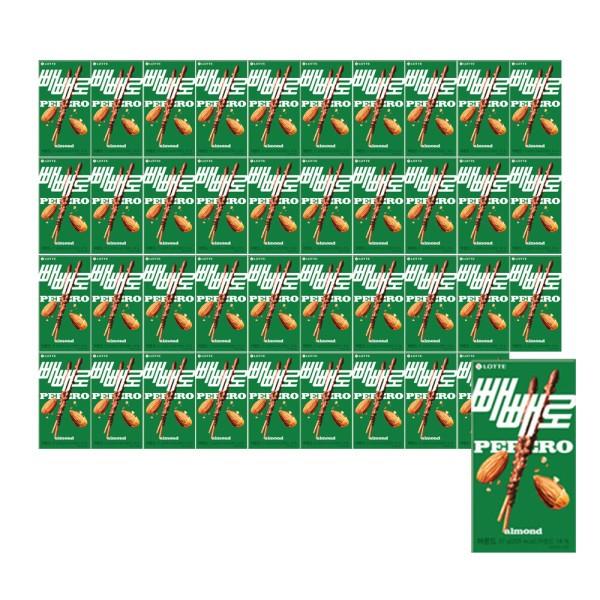 빼빼로 아몬드 37g x 40봉 (1box)