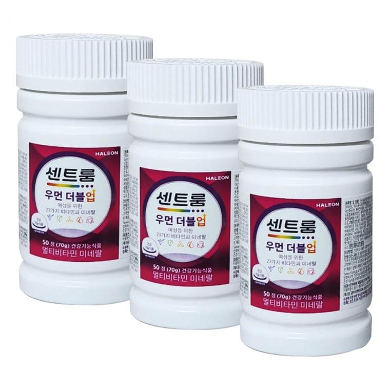 센트룸 우먼 더블업 1400mg x 50정 3박스