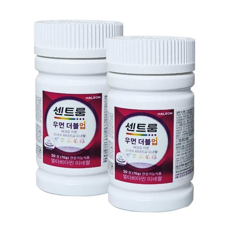 센트룸 우먼 더블업 1400mg x 50정 2박스