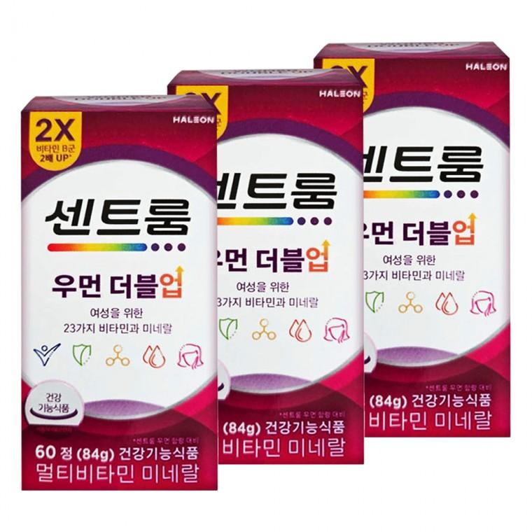 센트룸 우먼 더블업 1400mg x 60정 3개