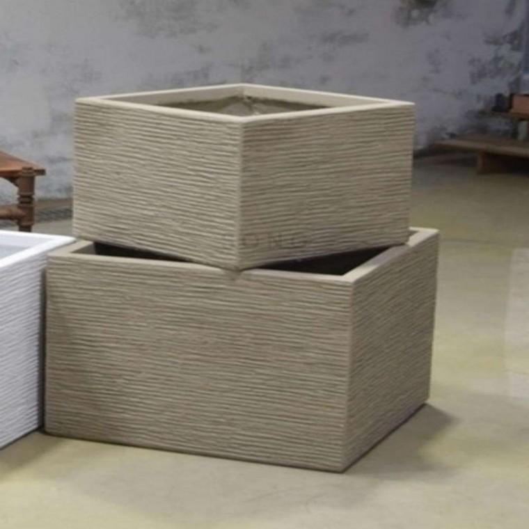 인테리어 화분 32x30cm 프라스틱화분 분갈이화분 맷돌화분 예쁜화분 FRP화분