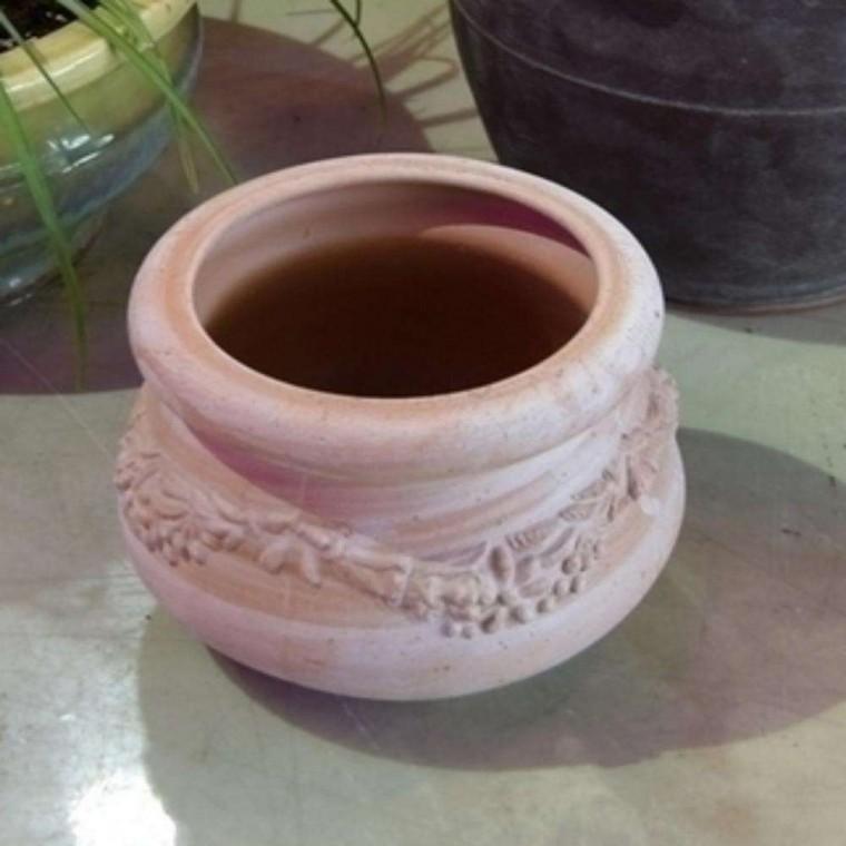 토분 26x21cm 빈티지토분 원형토분 유럽풍화분 수제화분 예쁜토분