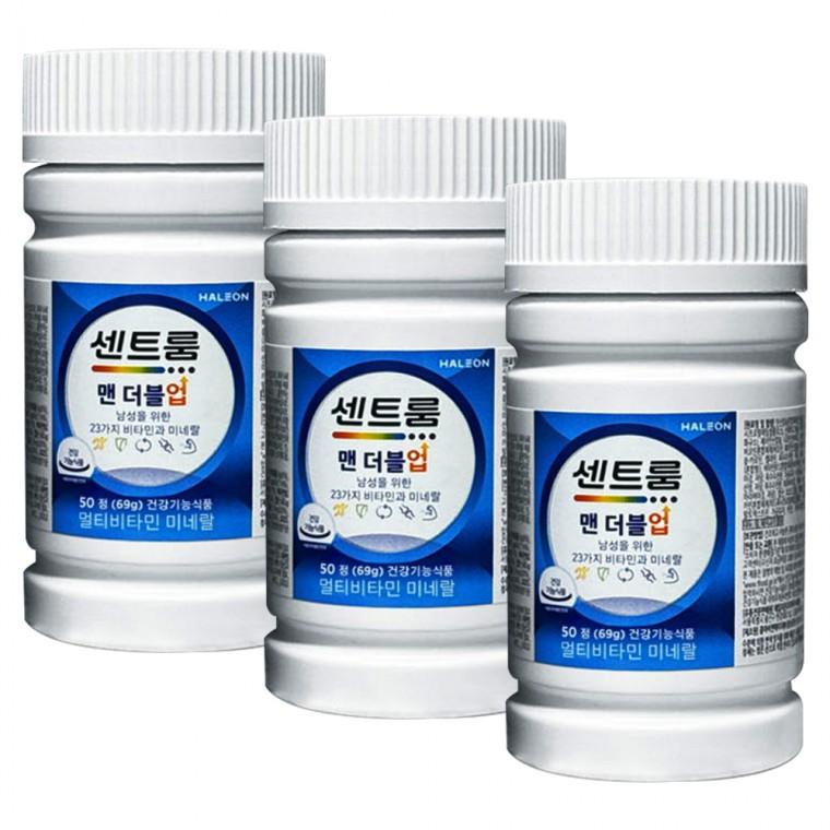 센트룸 맨 더블업 1380mg x 50정 3박스