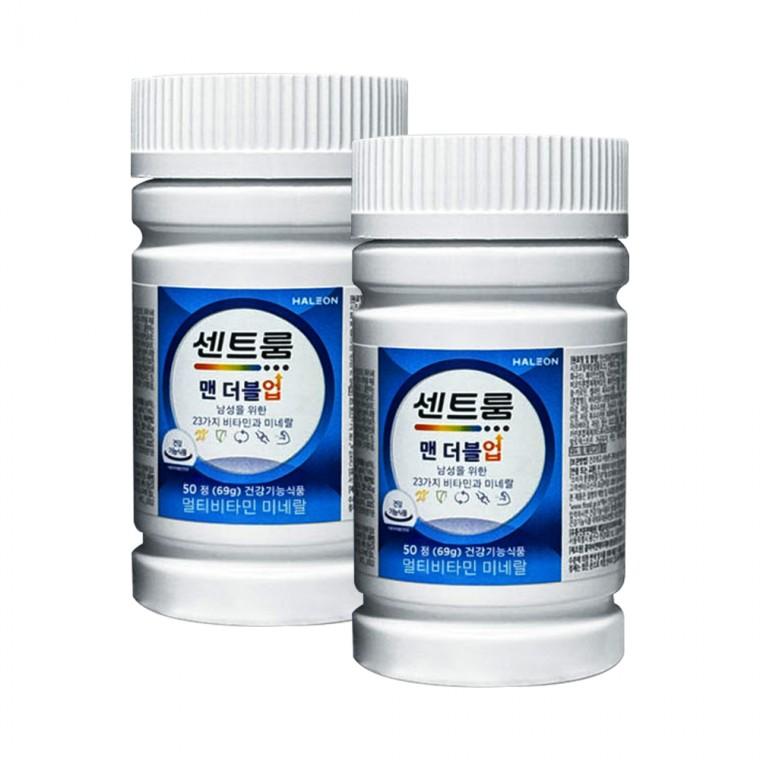 센트룸 맨 더블업 1380mg x 50정 2개