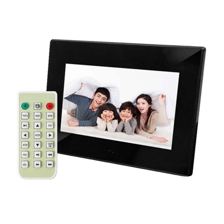 USB2.0 7인치 디지털 미디어액자 슬림형 노트북 PC 컴퓨터 연결 고화질 사진 동영상 출력 음악재생 기능
