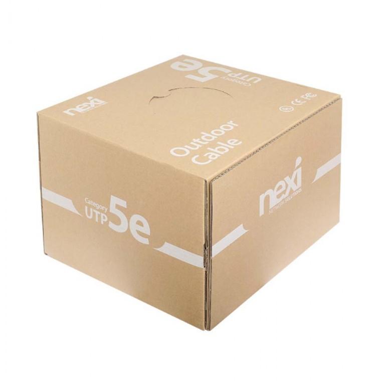 CAT 5E UTP 랜케이블 박스 300M 옥외용 실외 CCTV설치 네트워크공사 노트북 PC 컴퓨터 고속전송 1GBPS
