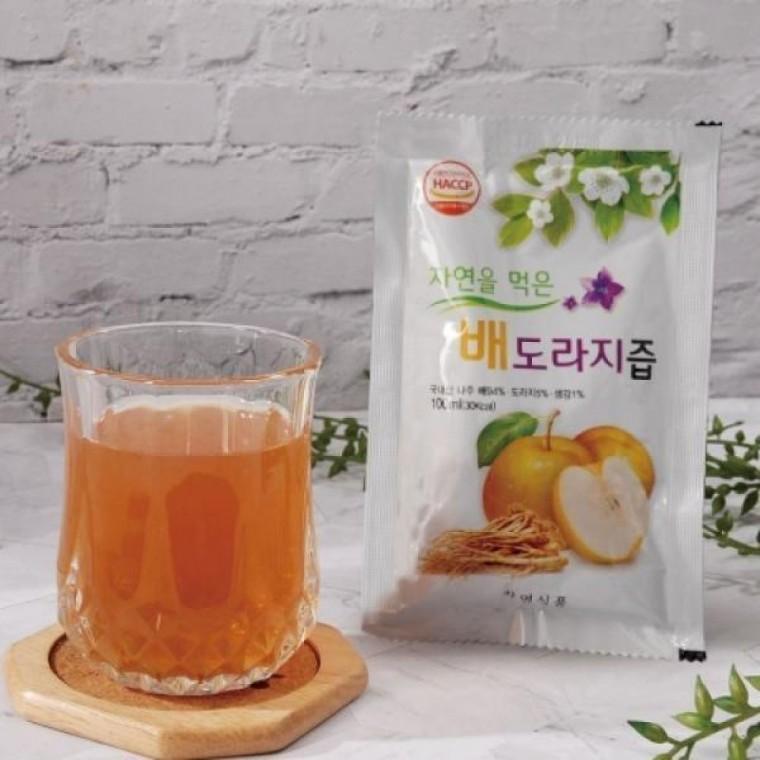 전통차 100ml 90포 배도라지즙 국내산