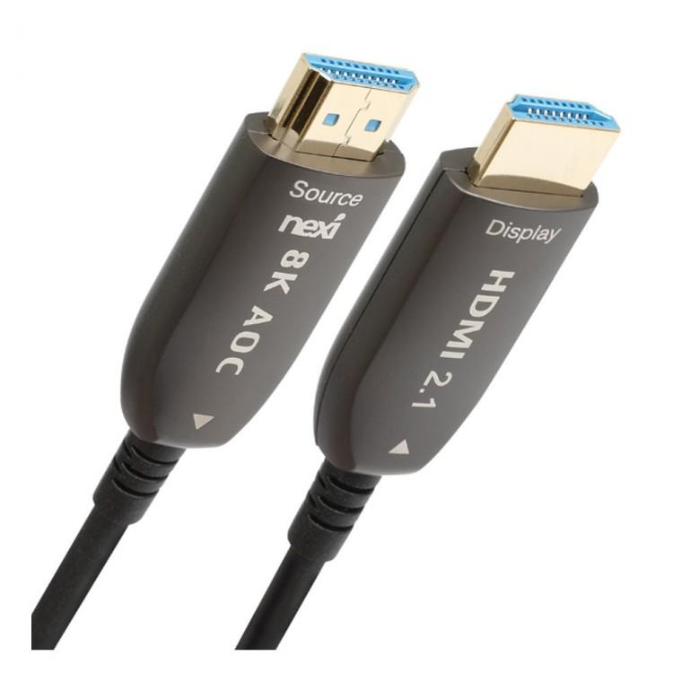 8K 4K HDMI V2.1 하이브리드 광케이블 100M 고화질 장거리전송 PC 컴퓨터 TV 셋탑박스 48GBPS