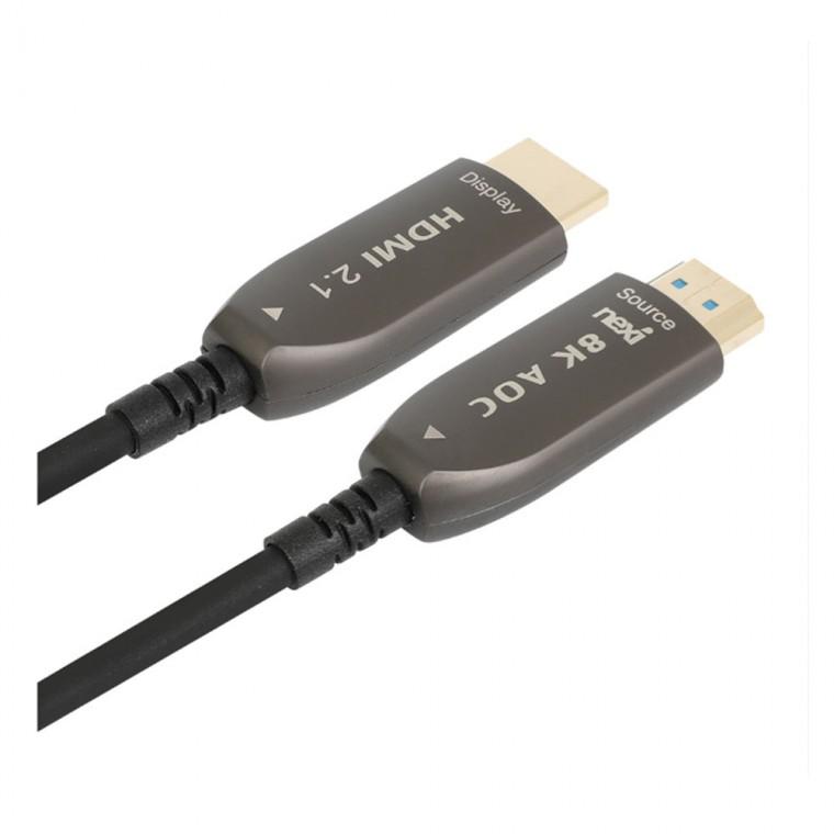 8K 4K HDMI V2.1 하이브리드 광케이블 50M 고화질 장거리전송 PC 컴퓨터 TV 셋탑박스 48GBPS