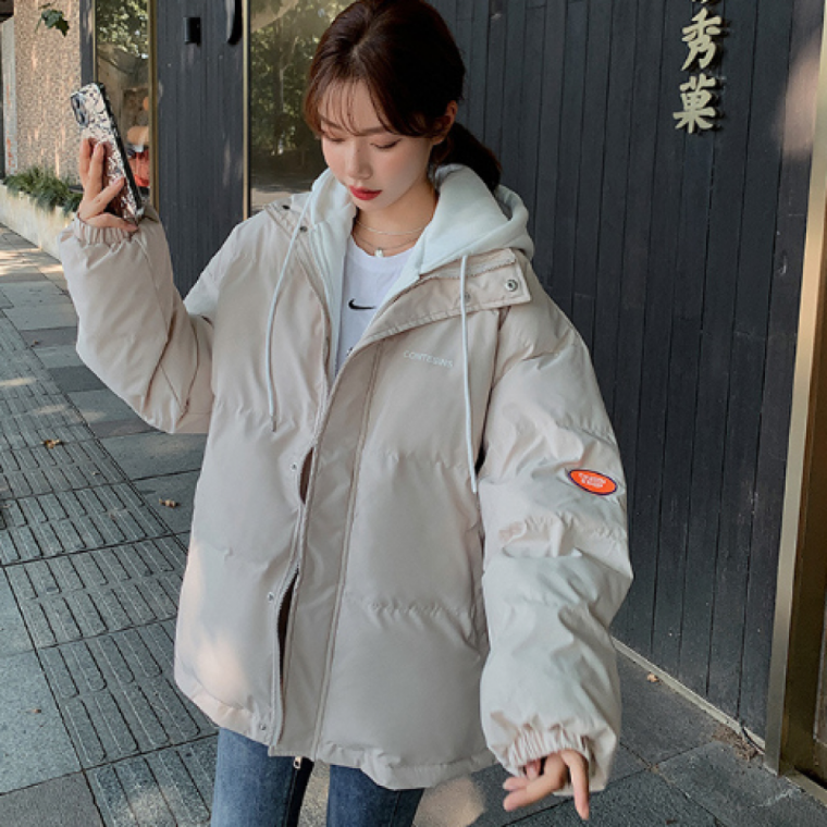 데일리 후드 내장 라이트 패딩 재킷 캐주얼 경량 아우터