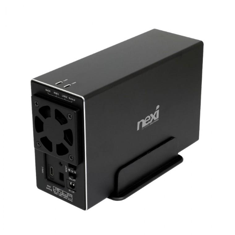 USB3.1 C타입 A타입 GEN2 2베이 RAID 데이터 스토리지 HDD SSD 3.5인치 노트북 PC 컴퓨터 전송속도 10GBPS