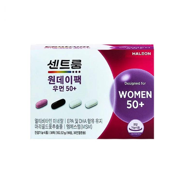 센트룸 원데이팩 우먼 50+ 5084mg x 30팩 1박스
