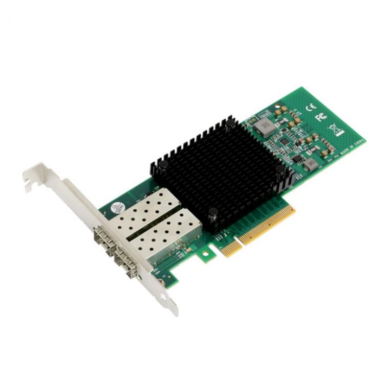 PCI x8 서버랜카드 SFP 10G 컴퓨터 데스크탑 PC 대용량 파일 전송속도 10GBPS 슬림LP브라켓 별도제공