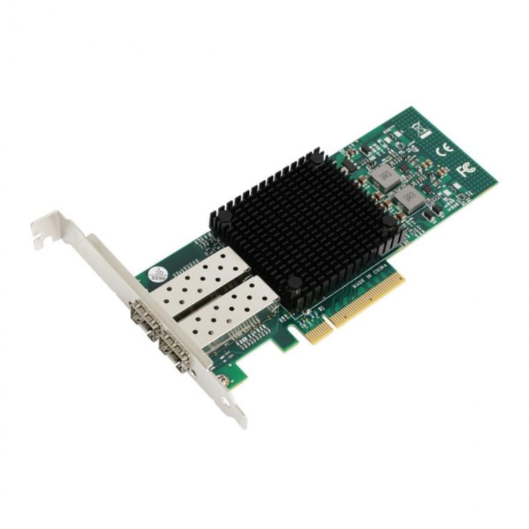PCI x8 서버랜카드 SFP 10G 듀얼포트 컴퓨터 데스크탑 PC 전송속도 10GBPS LP브라켓 별도제공