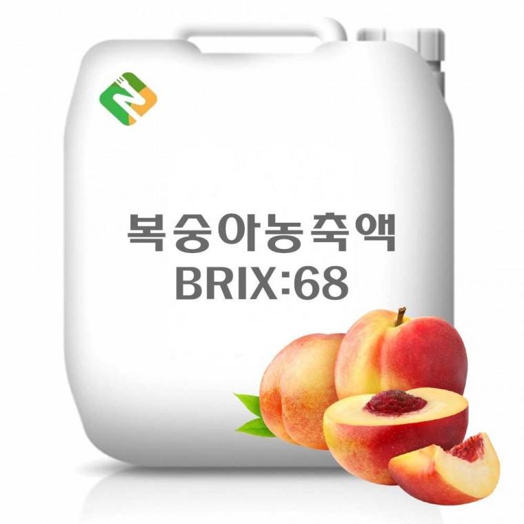 복숭아농축액 20kg