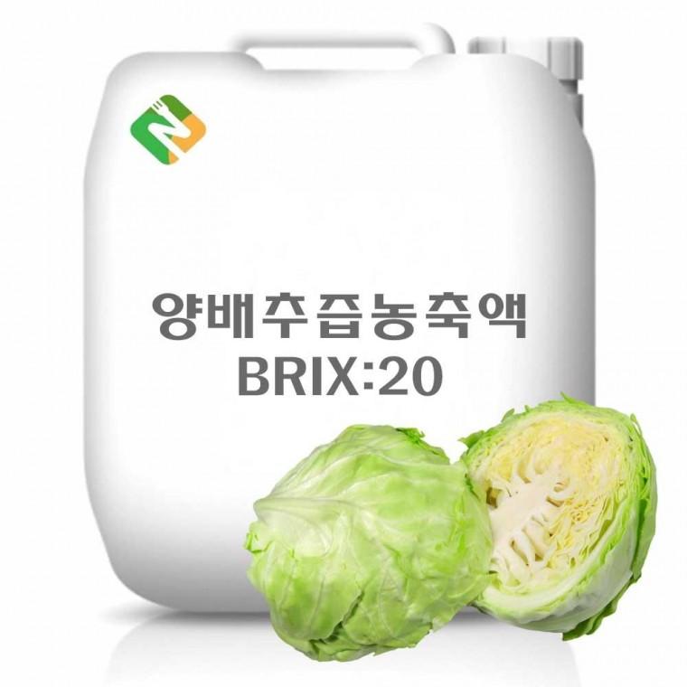 양배추즙농축액 20Brix 20kg