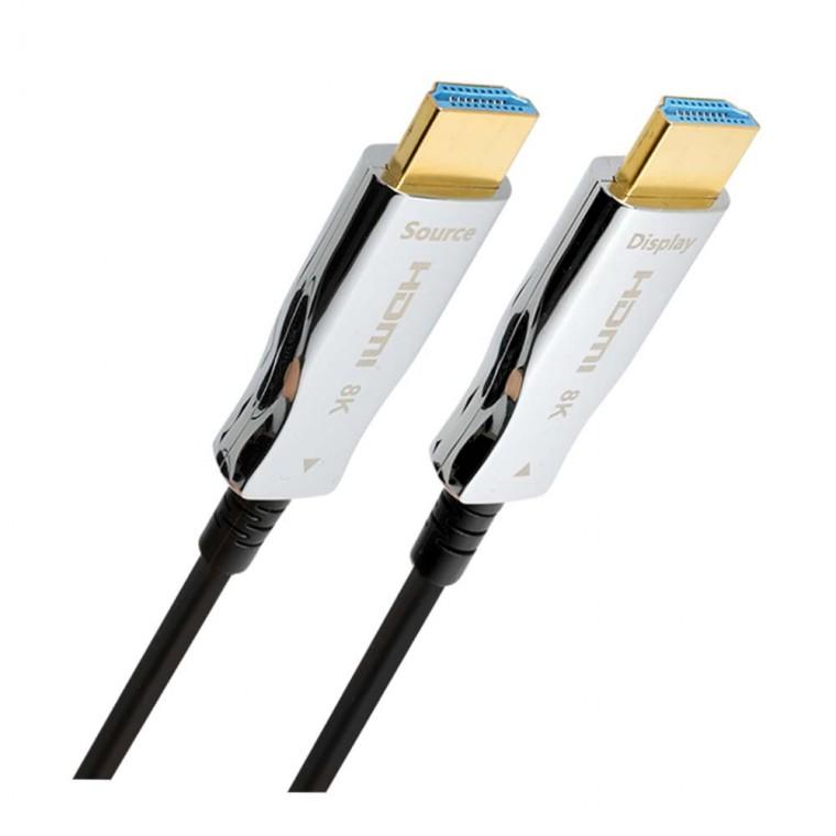 8K 4K HDMI V2.0 하이브리드 광케이블 20M 고화질 화면 전송속도 48GBPS 컴퓨터 PC 데스크탑 TV