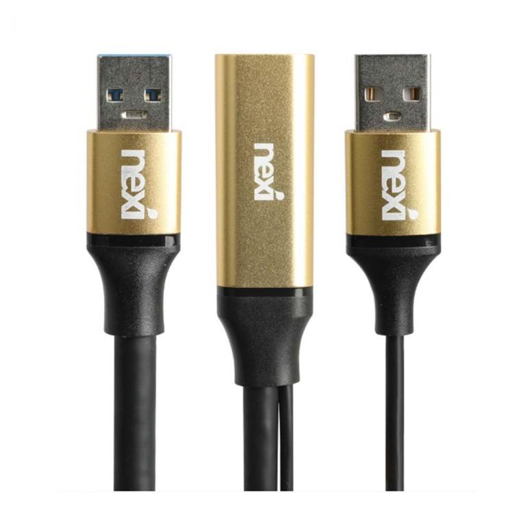 USB3.0 A타입 MF 리피터 케이블 20M 노트북 컴퓨터 PC 무선랜카드 3D프린터 웹캠 데이터 전송속도 5GBPS